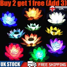Solar powered rgb led flower - solar,