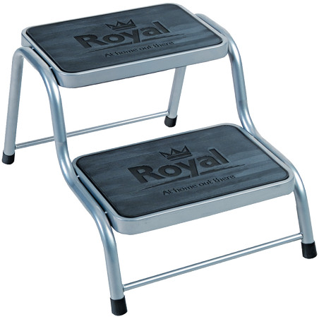 Royal double caravan step - caravan,