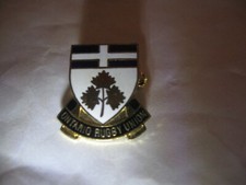 RARE OLD ONTARIO RUGBY FOOTBALL UNION ENAMEL BROOCH PIN BADGE