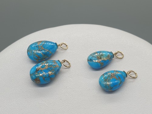 Pair 9ct yellow - yellow, mohave