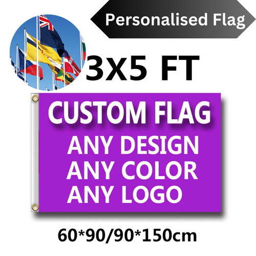 Custom flag banner - flag, 5ft