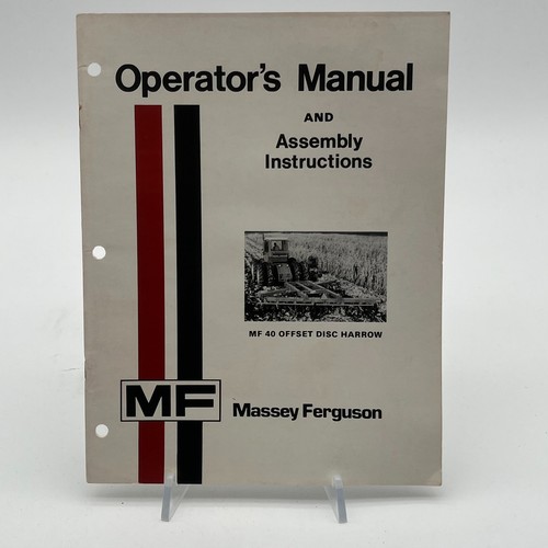 Massey ferguson mf40 offset - massey,