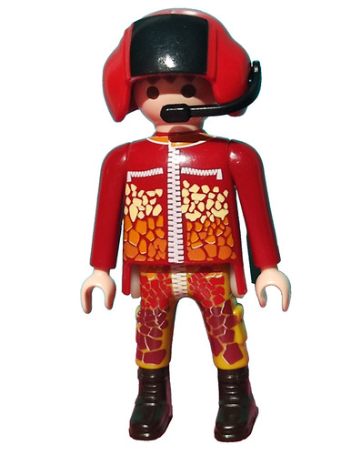 Playmobil helicopter pilot - playmobil, x1