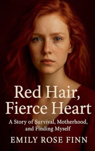 Red hair fierce heart - heart,, a