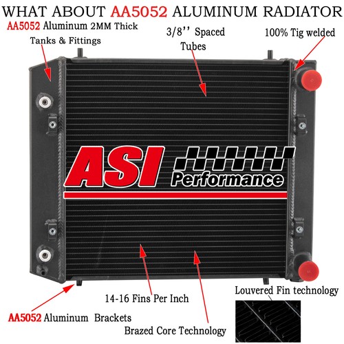 Row radiator for land - for, rover
