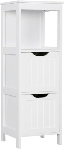 Corner bathroom floor cabinet - corner,