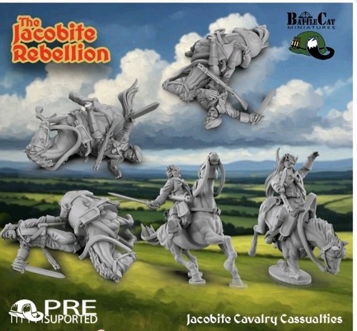 54mm unpainted 1745 jacobite - 54mm,