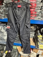 Men's REDD Flame Retardant Ripstop Cargo Trousers Various Sizes W30 to W52 