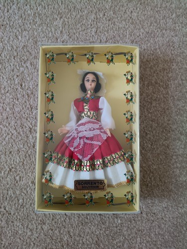 Italian doll maria antique - doll,