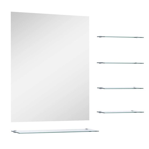 Wall mirror with shelf - wall,