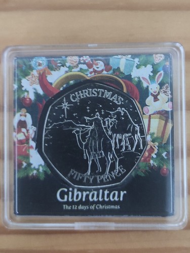 2022 gibraltar christmas 50p - 2022,