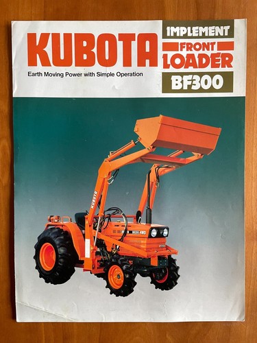 Kubota front loader bf300 - loader,