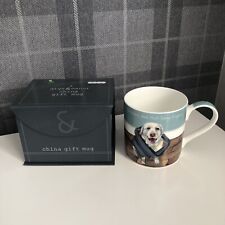 Digs & Manor Ceramic Mug Little Dog By Anna Danielle Funny Dog Cup - BRAND NEW