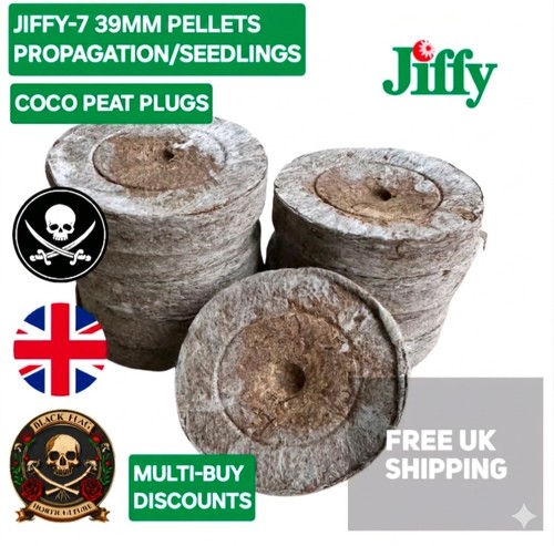 Jiffy 39mm coco pellets - 39mm, seed