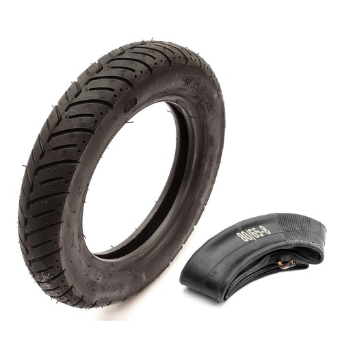 Tyre inner tube bent - tyre, 80/65-8