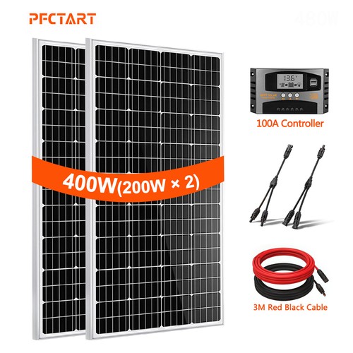 400w solar panel kit 12v - kit, 12v/24v
