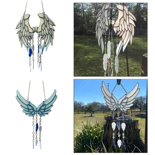 Angel wind chimes - , suncatcher