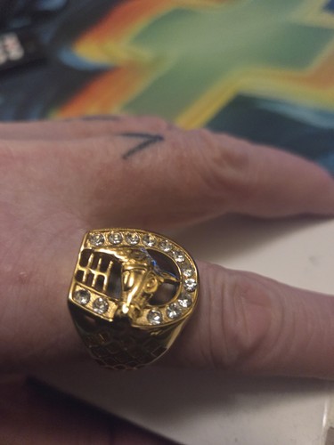 Elvis presley ring horseshoe - presley,