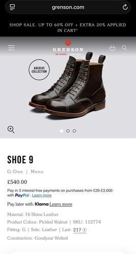 Grenson shoe men boots - grenson,