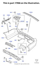 Land Rover Genuine Bumper Rear