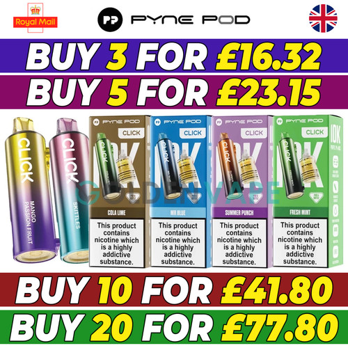 Pyne pod click 50k refill - click,