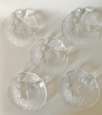 5 x Soga Frosted Glass Fruit