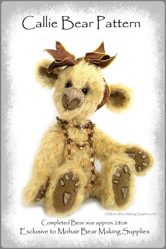 Ooak mohair teddy bear - ooak,
