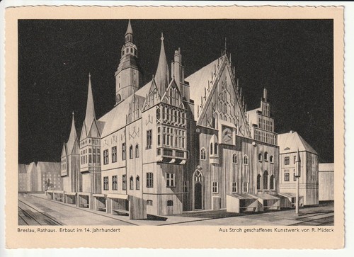 Postcard silesia wrocław - postcard, pl