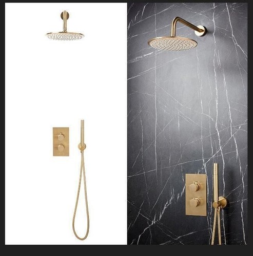 Apres brushed brass concealed - brushed,