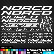 18x NORCO Vinyl Decal Stickers