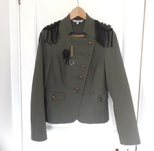 Red Herring Army Coat Military