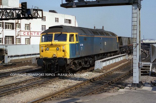 Diesel railway photograph - uk,