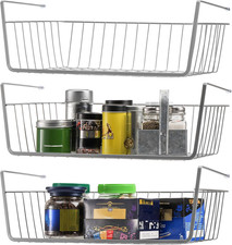 3 Pack under Shelf Baskets, 38