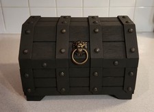 Wooden Treasure Chest Jewelry