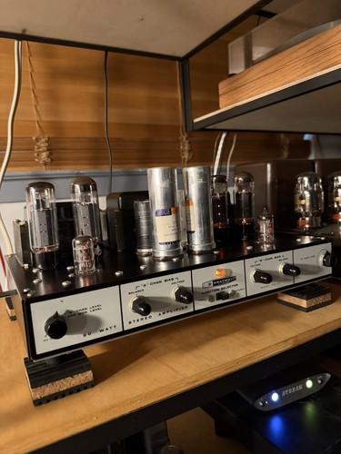 Capped vintage heathkit - re-capped,