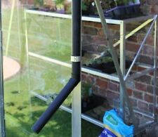 Rainwater Kit for Halls Popular 6ft wide Greenhouses Downpipe & Stop ends