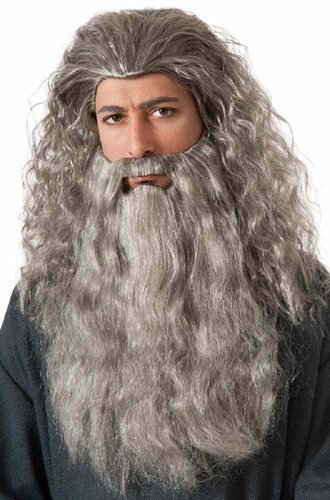 Gandalf wig beard - gandalf,