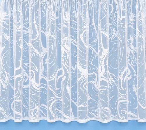 White lace window net - lace,