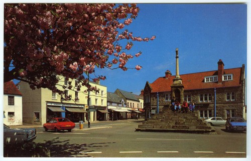 Vintage postcard 1970 s - postcard, cars