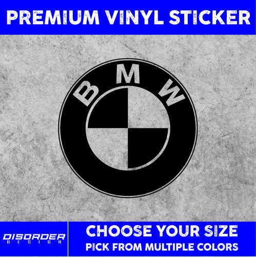 Bmw vinyl sticker - sticker], ultimate