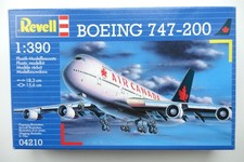 Revell 1:390 Scale Boeing 747-200 "Air Canada" Plane Model Kit 
