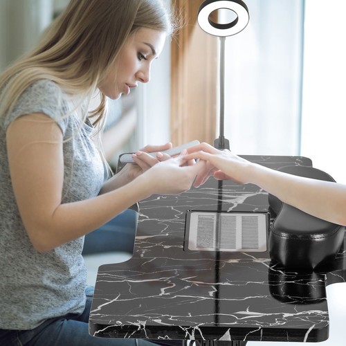 Folding manicure table - folding,