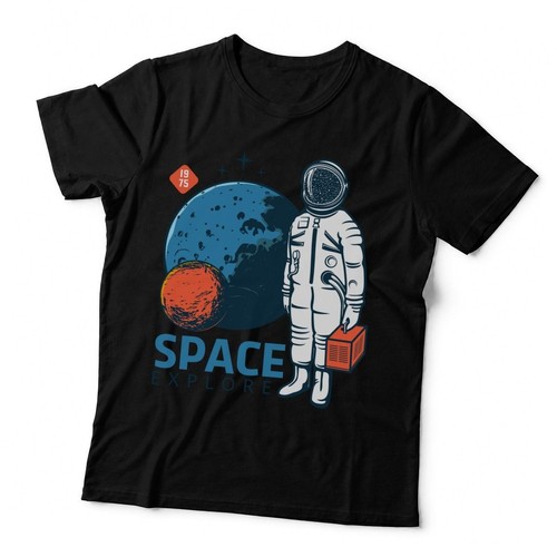 Space explore 1975 - space, astronaut