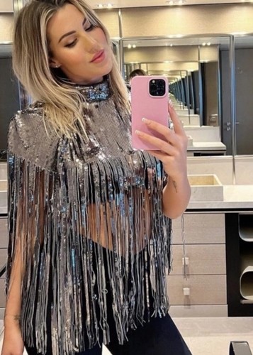 Zara new charcoal - zara, fringed