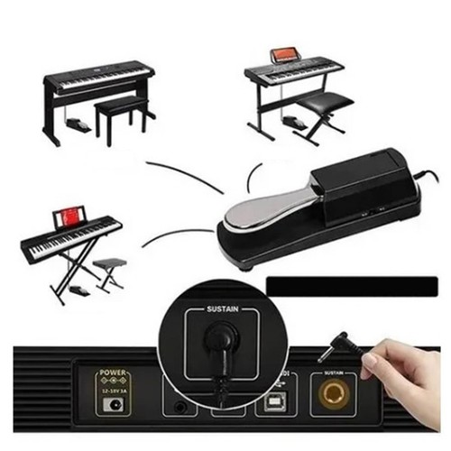 Digital piano sustain pedal - digital,