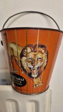 Dr. Writers Toffee Bucket - Advertising Tins Lion & Tamer