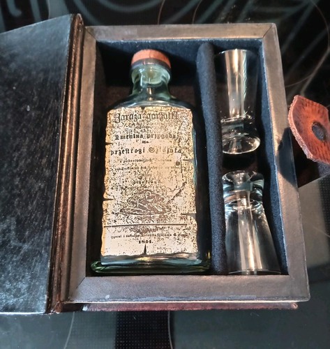 Vintage empty liquor bottle - empty,