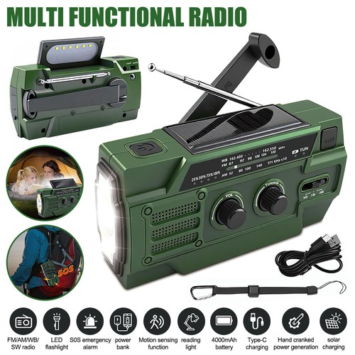 4000mah wind solar radio - 4000mah,