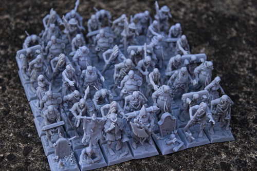Zombie unit with command - with,