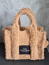 Marc Jacobs The Tote Bag Teddy Bear Beige No Shoulder/Crossover Body Strap